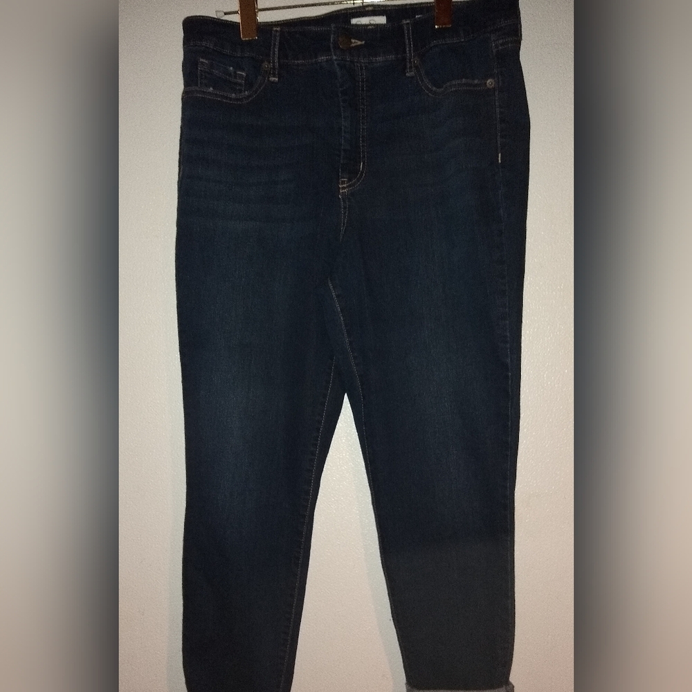 Jessica Simpson Dark Blue Ankle Jeans